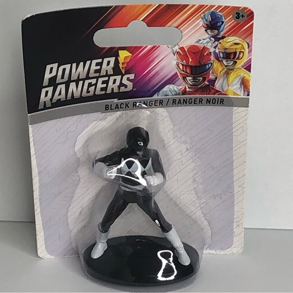 Power Rangers Action Figures Collectible Play Set | Blue Black Green Red & Pink - Picture 13 of 16